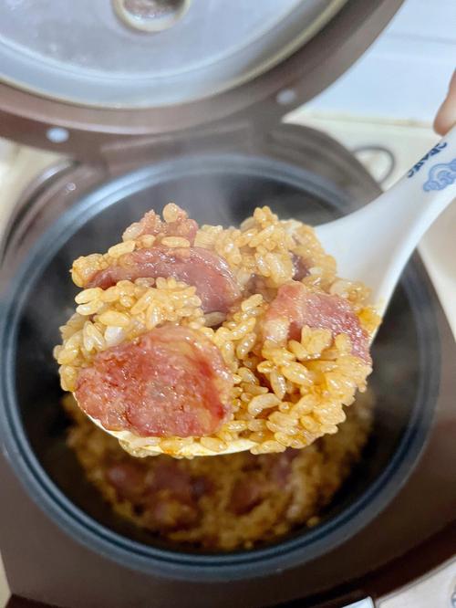 香肠饭-香肠饭的做法电饭煲视频