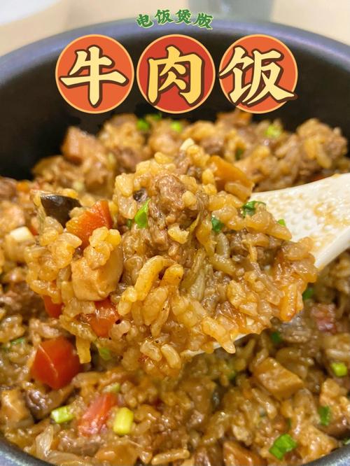 牛肉焖饭-牛肉焖饭的做法电饭煲