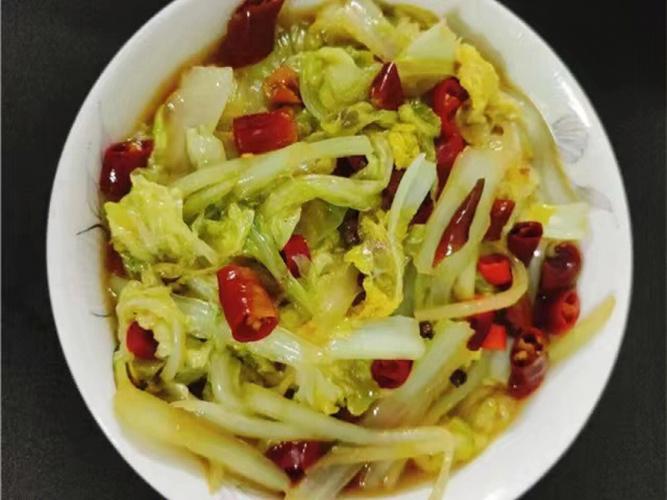 酸辣白菜-酸辣白菜的做法家常