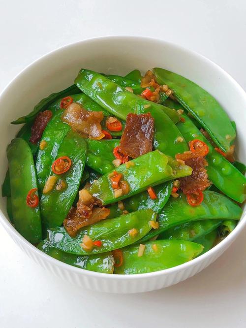 荷兰豆炒肉-荷兰豆炒肉的做法
