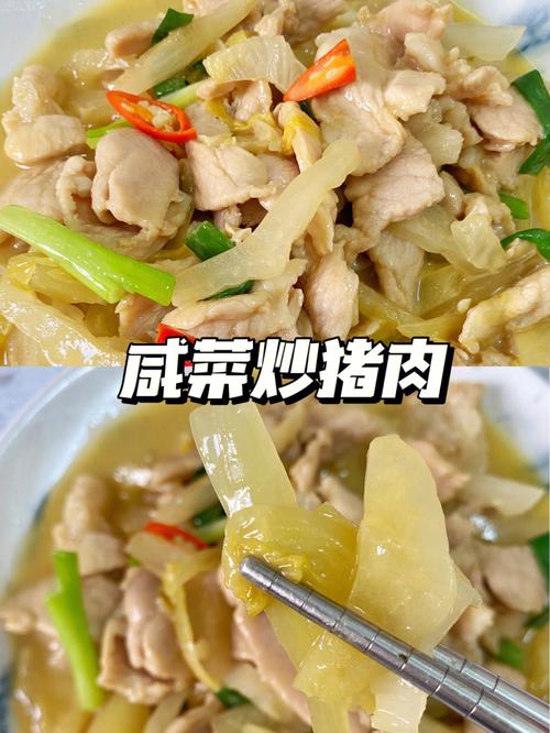 咸菜炒肉-咸菜炒肉的做法