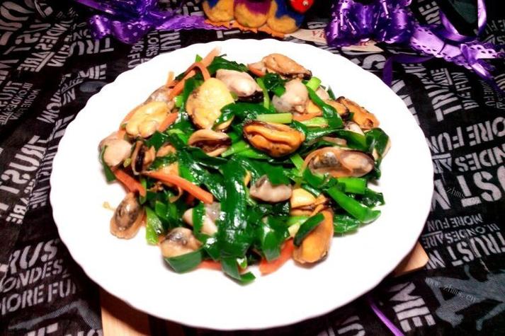 淡菜炒韭菜-淡菜炒韭菜功效与作用