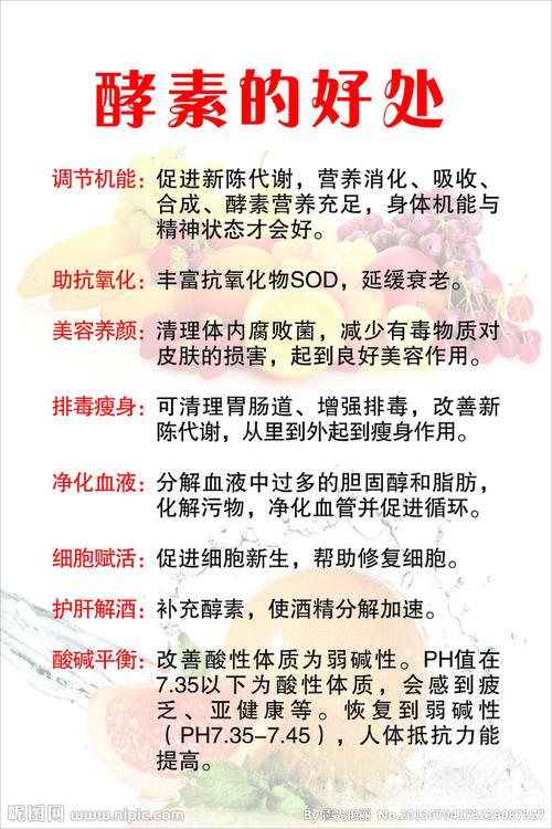 水果酵素-水果酵素的作用与功效