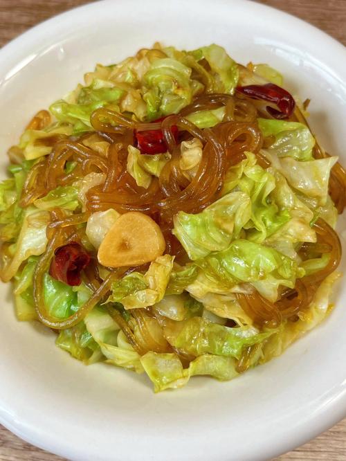 包菜粉丝-包菜粉丝的家常做法