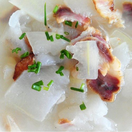 咸肉冬瓜汤-咸肉冬瓜汤怎么做