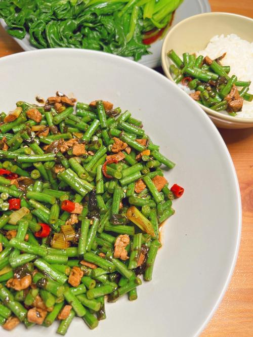 炒豇豆-炒豇豆角的家常做法