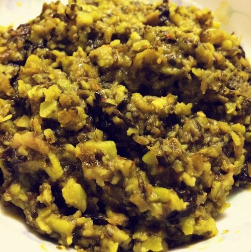 咸菜豆瓣-咸菜豆瓣酥的做法