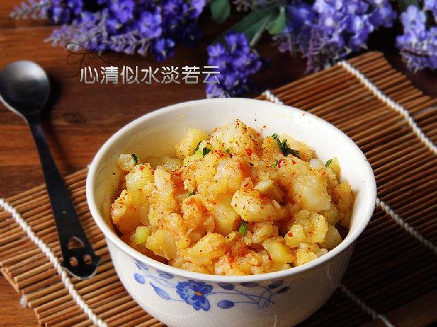 香辣土豆泥-香辣土豆泥的做法