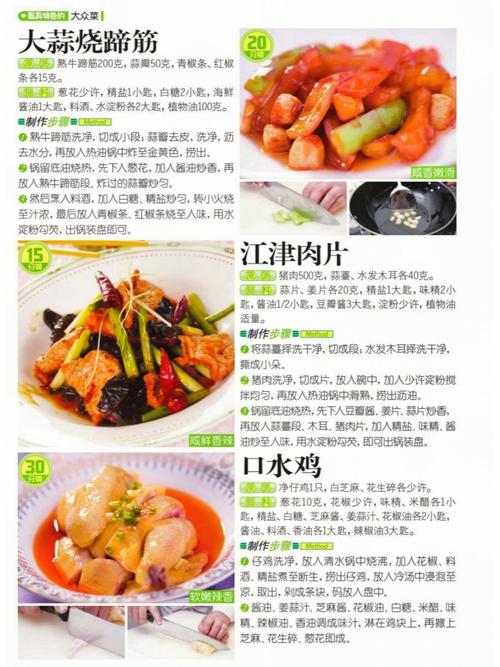川菜菜谱家常菜做法-川菜菜谱家常菜做法大全