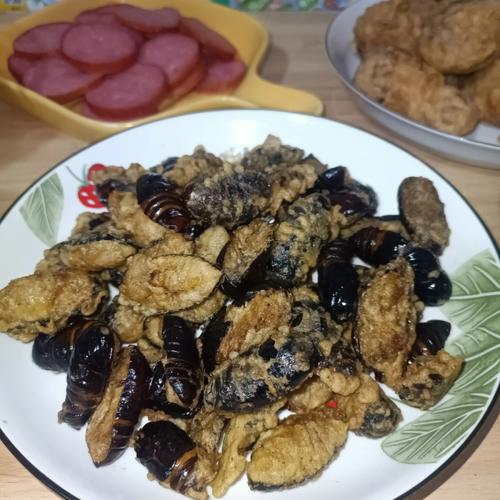 蚕蛹的做法家常做法-蚕蛹的做法家常做法视频