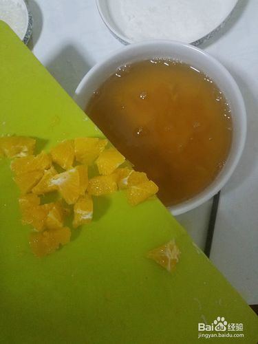 香橙果冻-香橙果冻的做法