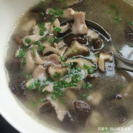 香菇肉片-香菇肉片汤的家常做法