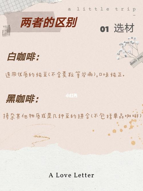 白咖啡-白咖啡与黑咖啡区别