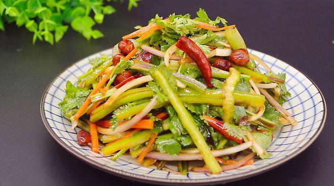 老虎菜-老虎菜的配料及制作方法