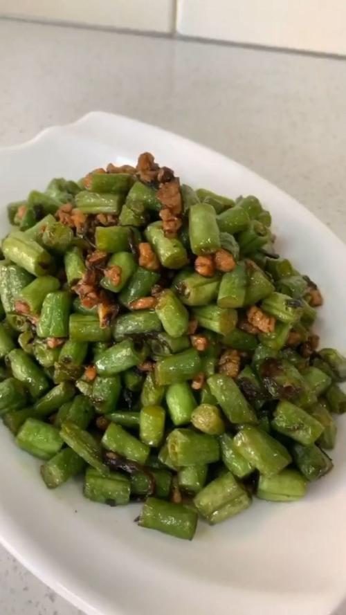 橄榄菜豆角-橄榄菜豆角的做法