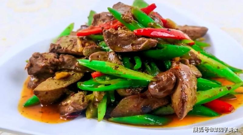 爆炒鸡肝-爆炒鸡肝图片
