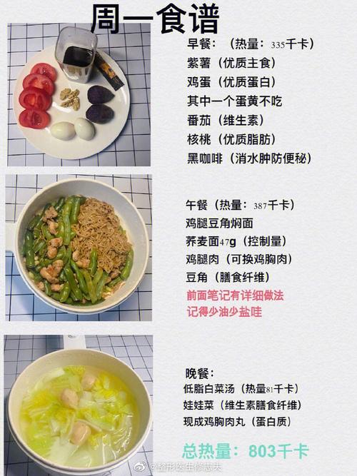 减肥食谱大全及做法-减肥食谱大全图片