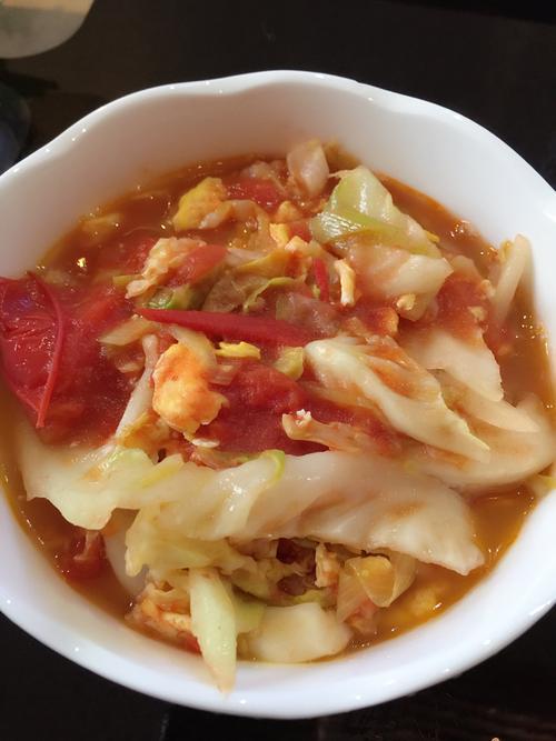 圆白菜炒西红柿-西红柿炒鸡蛋