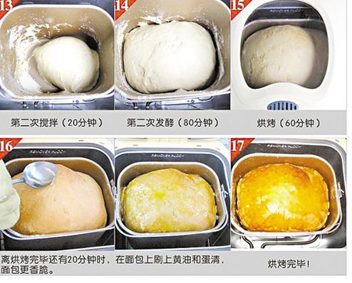 面包机做面包的方法-面包机做面包的方法及配料表