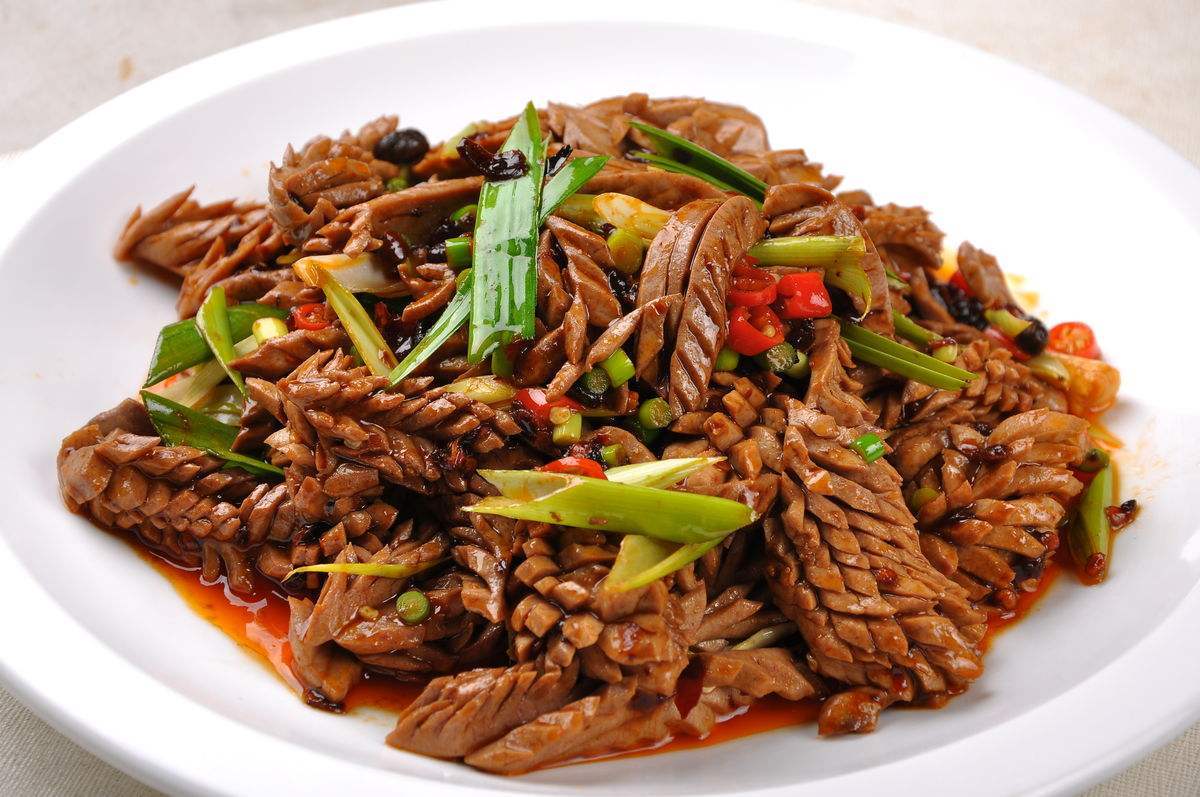 爆炒腰花-爆炒腰花图片