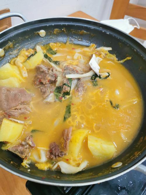 脊骨土豆汤-朝鲜族脊骨土豆汤