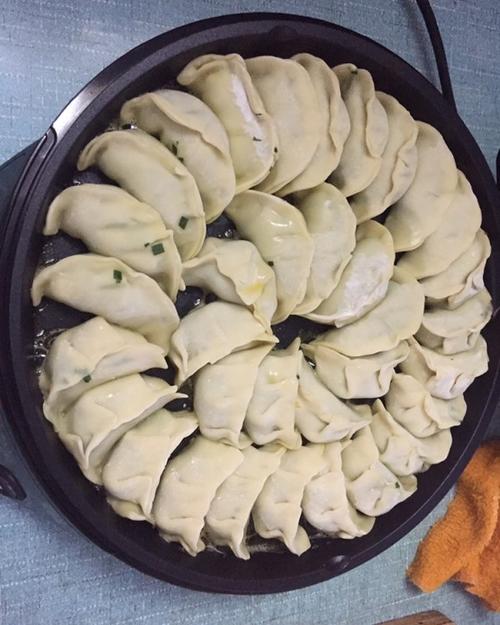 煎饺的做法-电饼铛怎么煎饺子视频