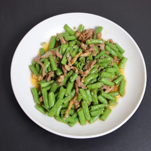 豆角炒肉-豆角炒肉的做法视频