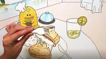 美食烹饪-美食定格动画烹饪